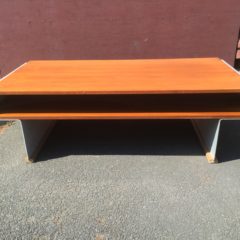Stylischer 60er Jahre Couchtisch “ metallwood“